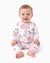 Little Explorers Bamboo Zip-Up Baby Pajamas