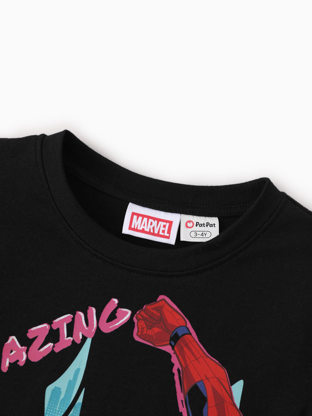Marvel Spider-Man Boys' Long-Sleeve T-Shirts Black