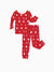 Christmas / Halloween Pajama 2-piece Bamboo Pajamas Set With Childlike Print for Baby / Toddler( Snug-Fitting) Red