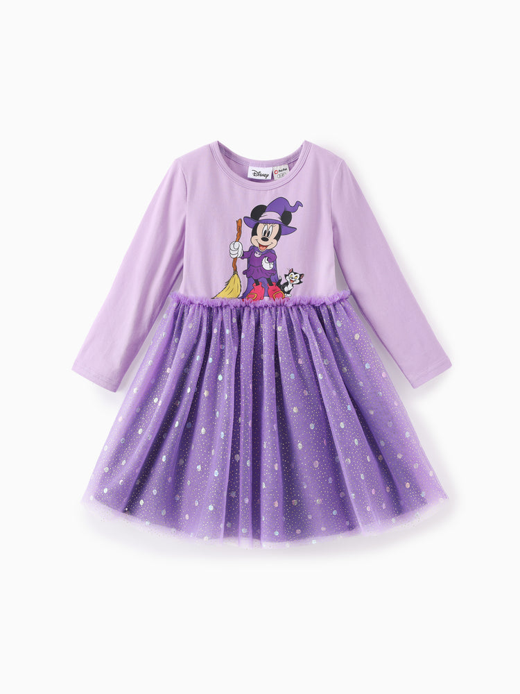 Disney Mickey & Friends Halloween Purple Dress Purple
