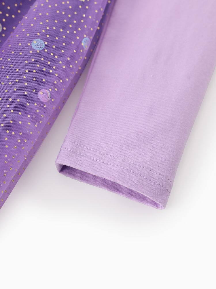 Disney Mickey & Friends Halloween Purple Dress Purple