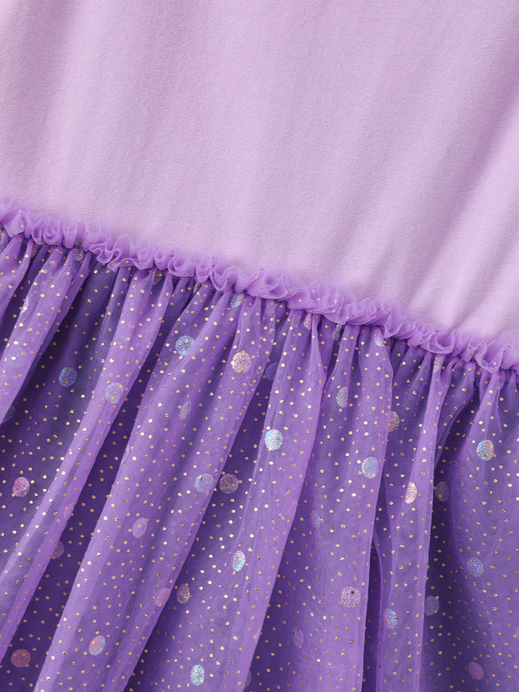 Disney Mickey & Friends Halloween Purple Dress Purple
