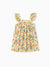 Fresh Market Baby Girl Multi-Floral Print Dress Yellow