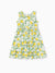 Fresh Market Toddler Girl Lemon Print Dress Yellow
