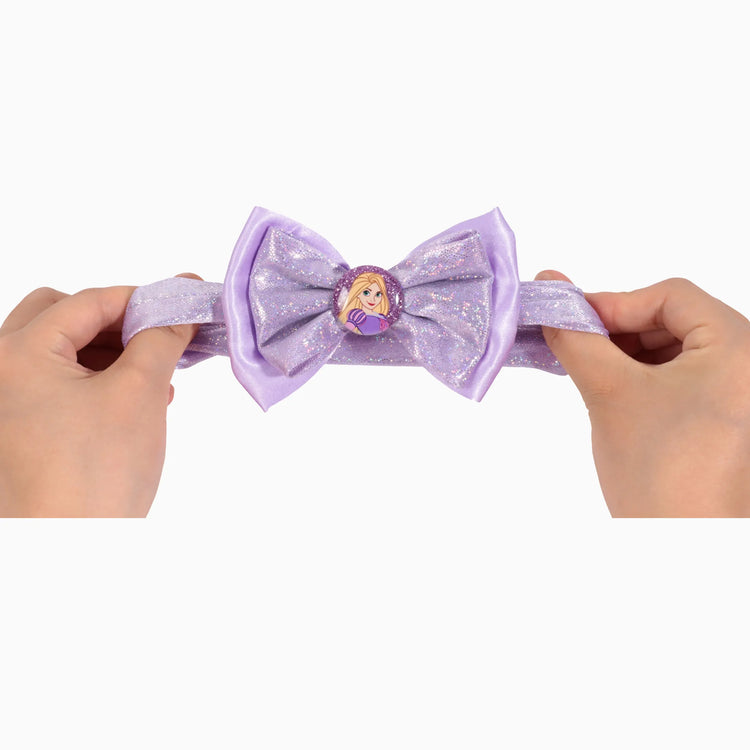 Disney Princess 3-Pack Bow Hair Scrunchies for Girls