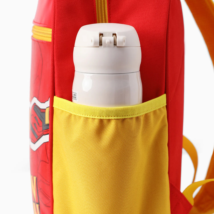 PatPat Marvel Iron Man Kids Backpack for Daycare and Kindergarten, Roomy Toddler Daypack with Comfortable Padded Shoulder Straps Red