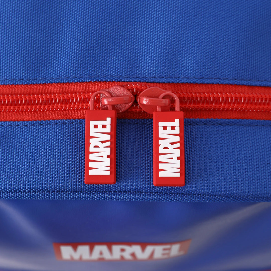 PatPat Marvel Captain America Kids Backpack for Daycare and Kindergarten, Roomy Toddler Daypack with Comfortable Padded Straps Blue