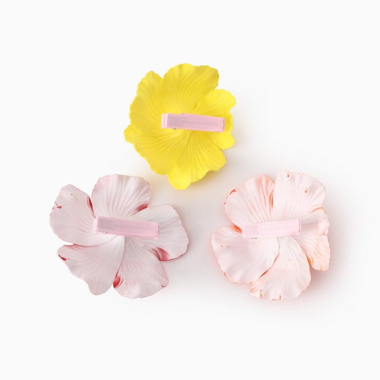 Realistic Hibiscus Hair Clip