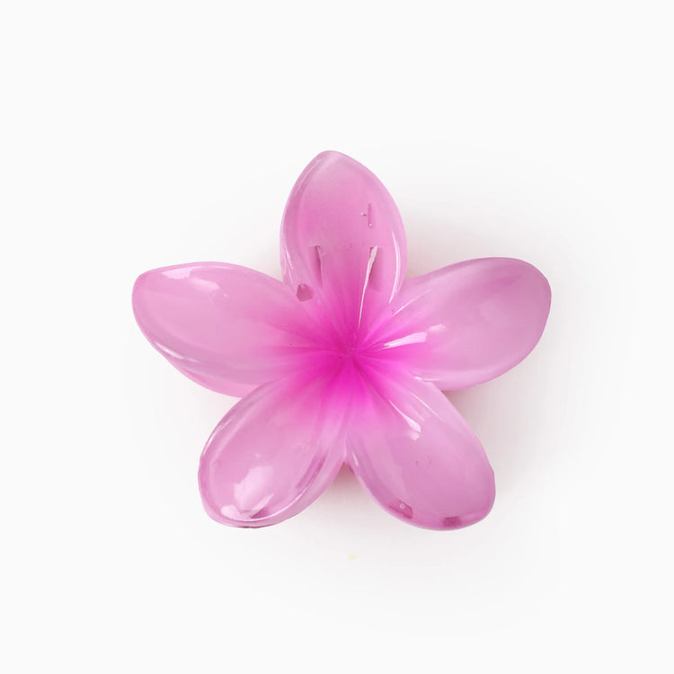 6-Pack Colorful Flower Hair Claw Clips