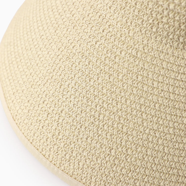 Family Matching Wide Brim Foldable Straw Sun Hats for Beach & Travel