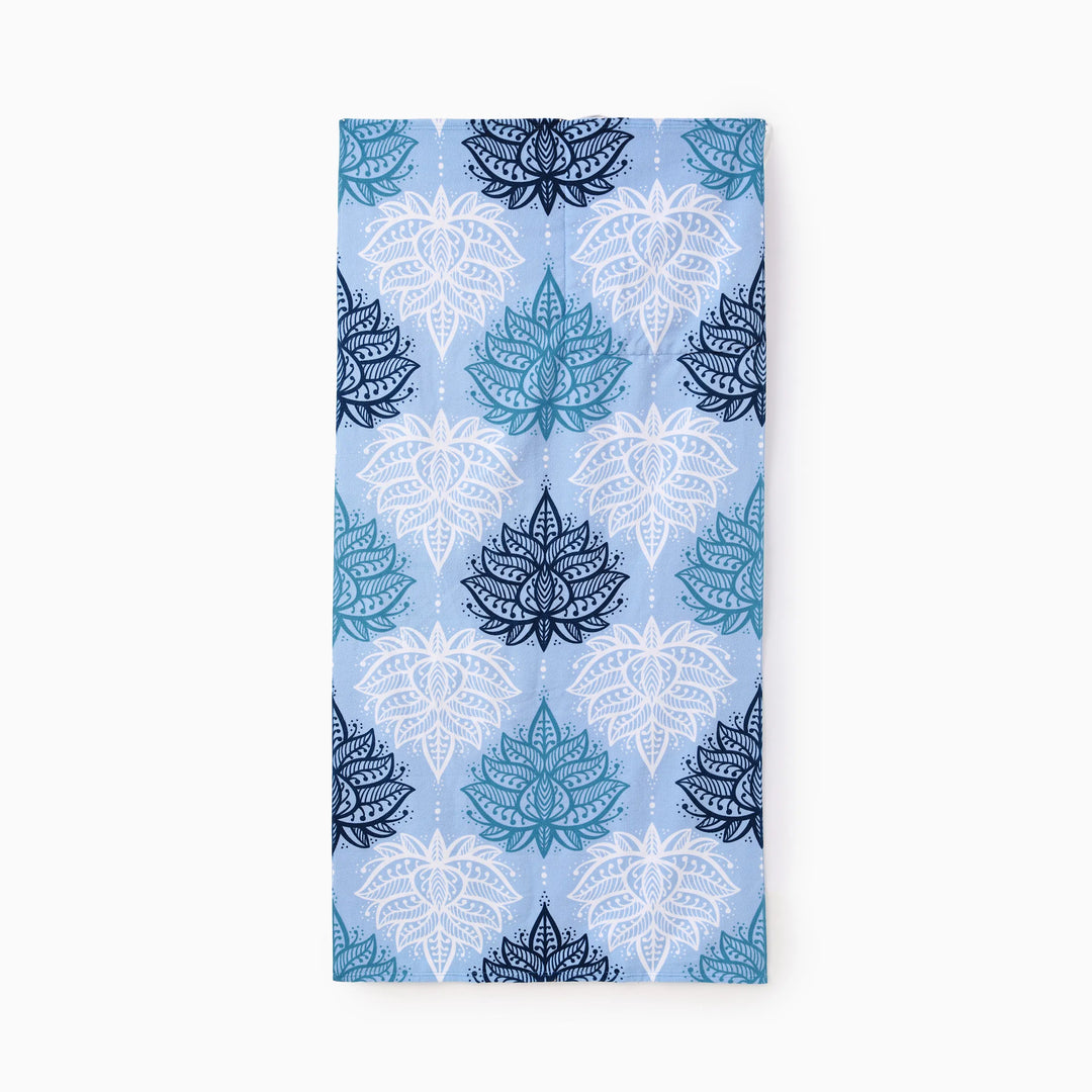 2-In-1 Beach Towel Integrated Package Light Blue