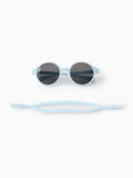 Polarized Round Baby Sunglasses Silicone Blue