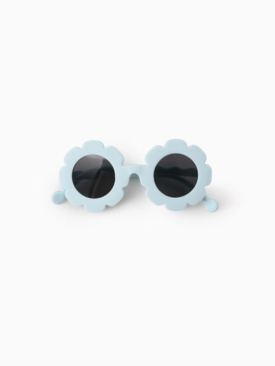 Polarized Sunflower Toddler Sunglasses Silicone Turquoise
