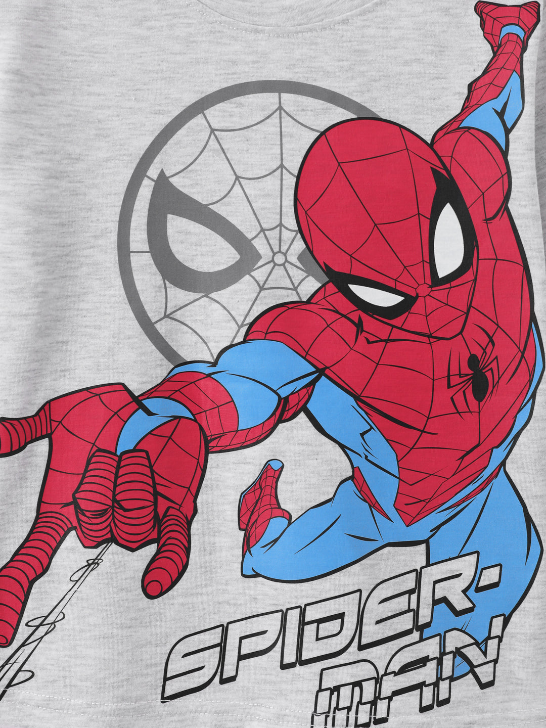 Marvel Spider-Man Long-Sleeve Two-Piece Set Gray and Red