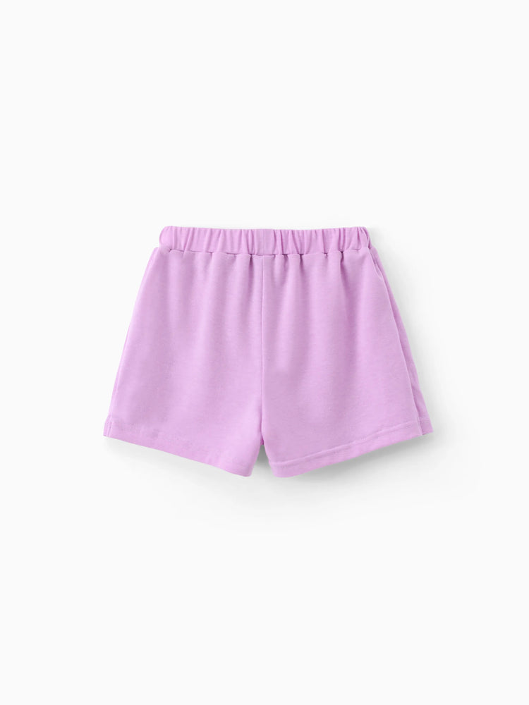 NEON Pop Toddler Girl Skort Set Purple