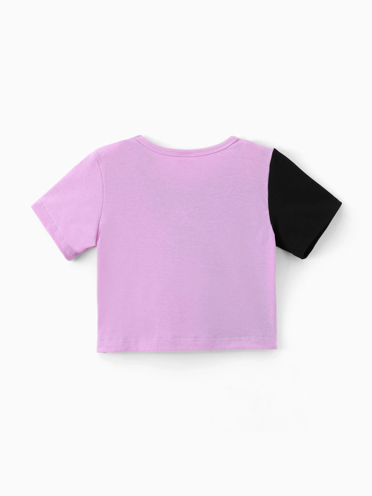 NEON Pop Toddler Girl Skort Set Purple
