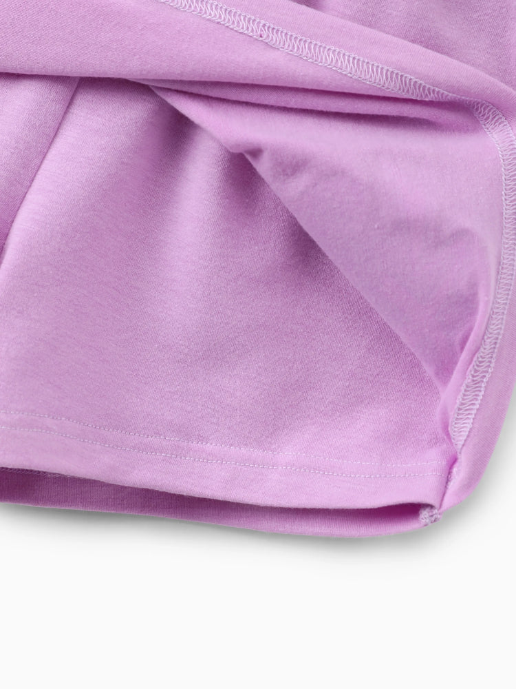 NEON Pop Toddler Girl Skort Set Purple