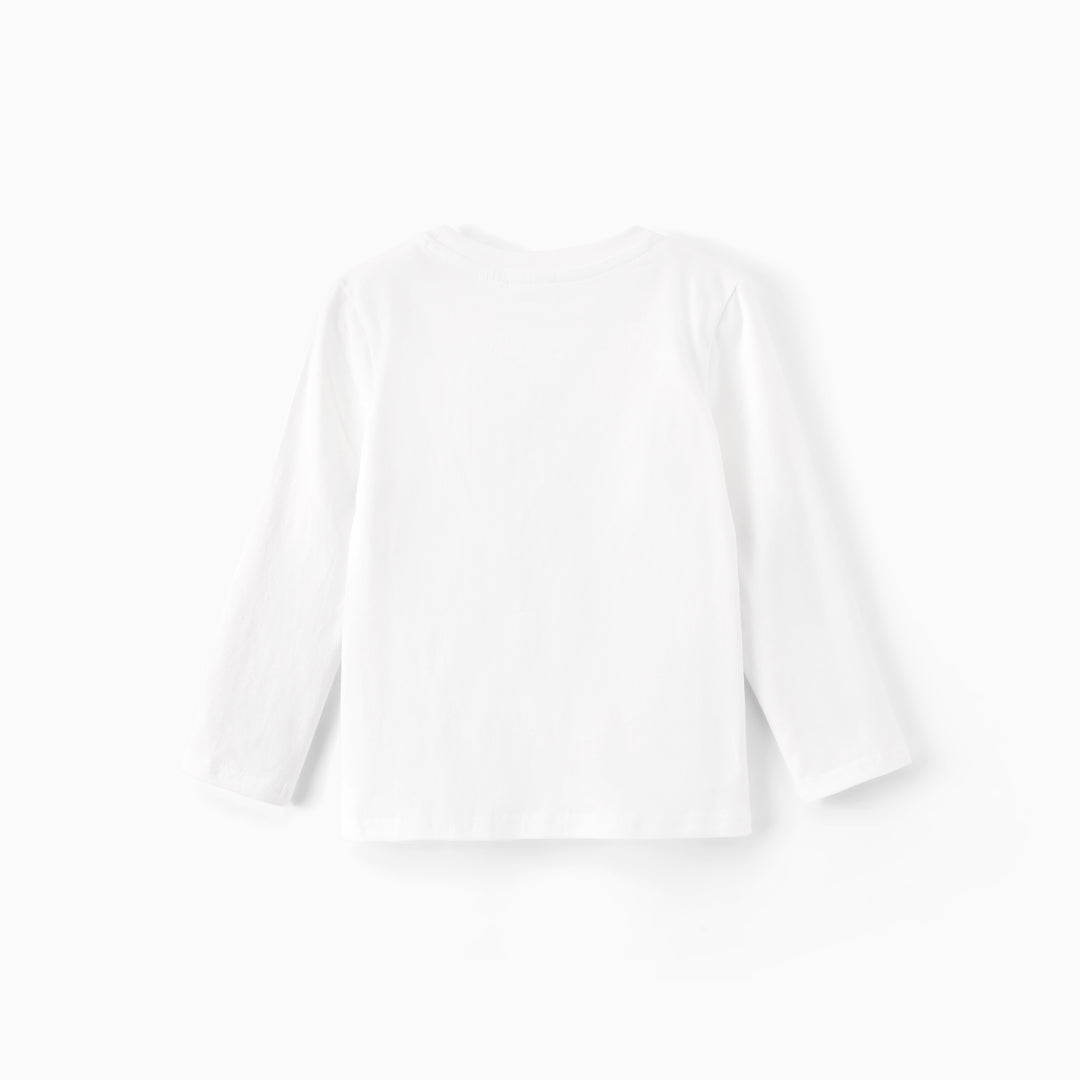 Disney Mickey & Friends Long-Sleeve T-Shirts White