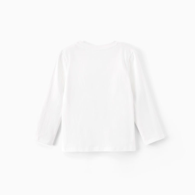 Disney Mickey & Friends Long-Sleeve T-Shirts White
