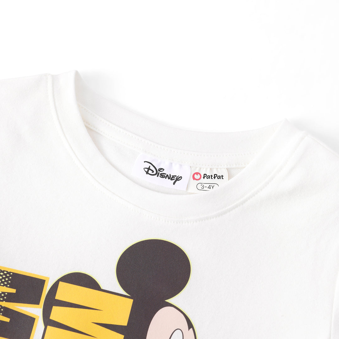 Disney Mickey & Friends Long-Sleeve T-Shirts White