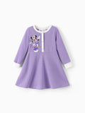Disney Mickey & Friends Christmas Dress Purple