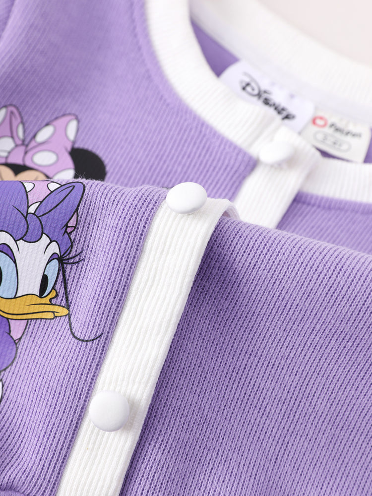 Disney Mickey & Friends Christmas Dress Purple