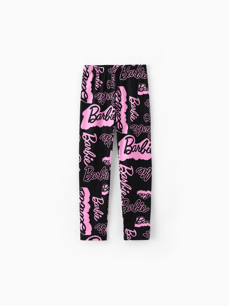 Barbie Black & Pink Top & Pants Set Pink