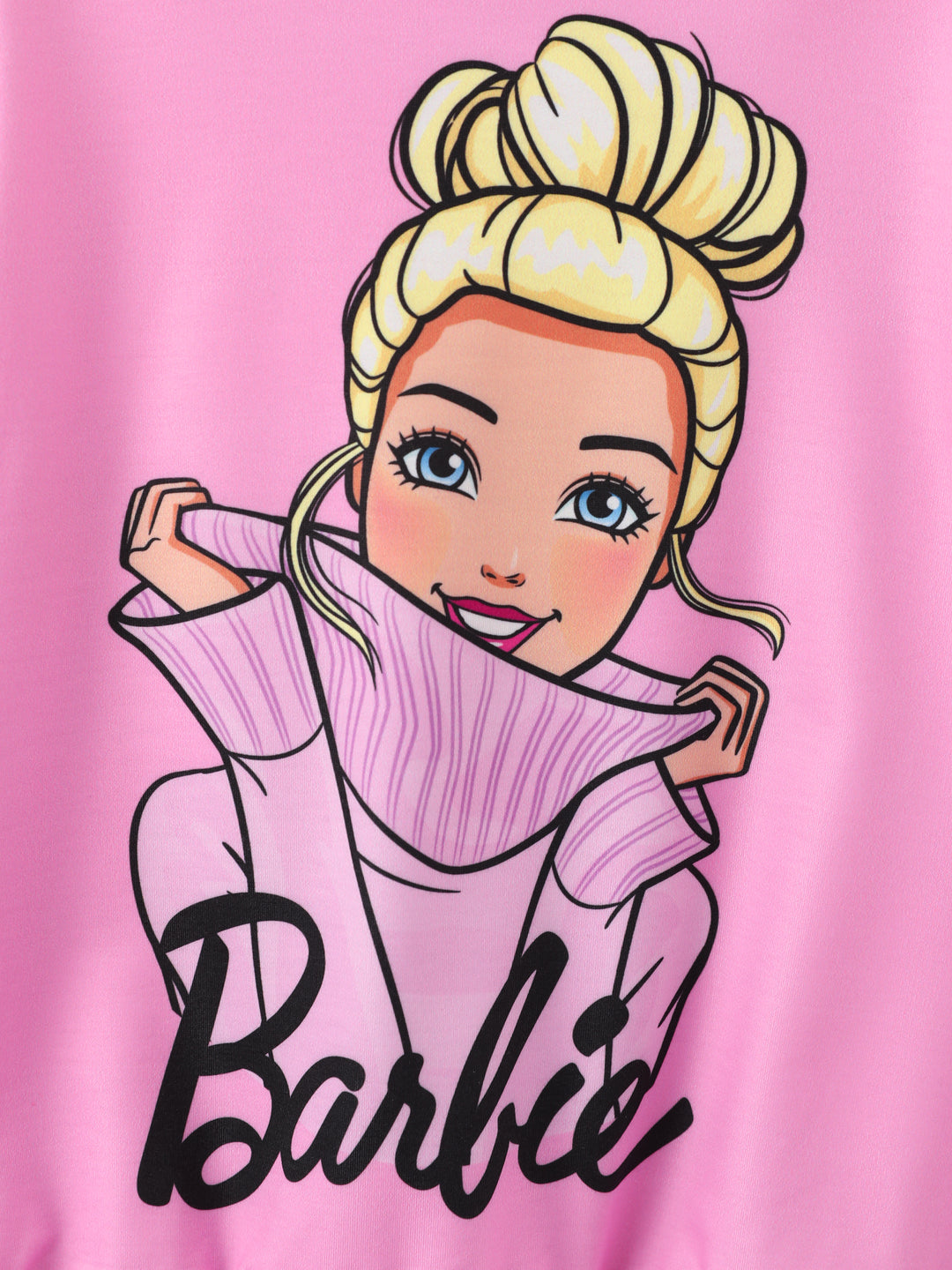 Barbie Black & Pink Top & Pants Set Pink