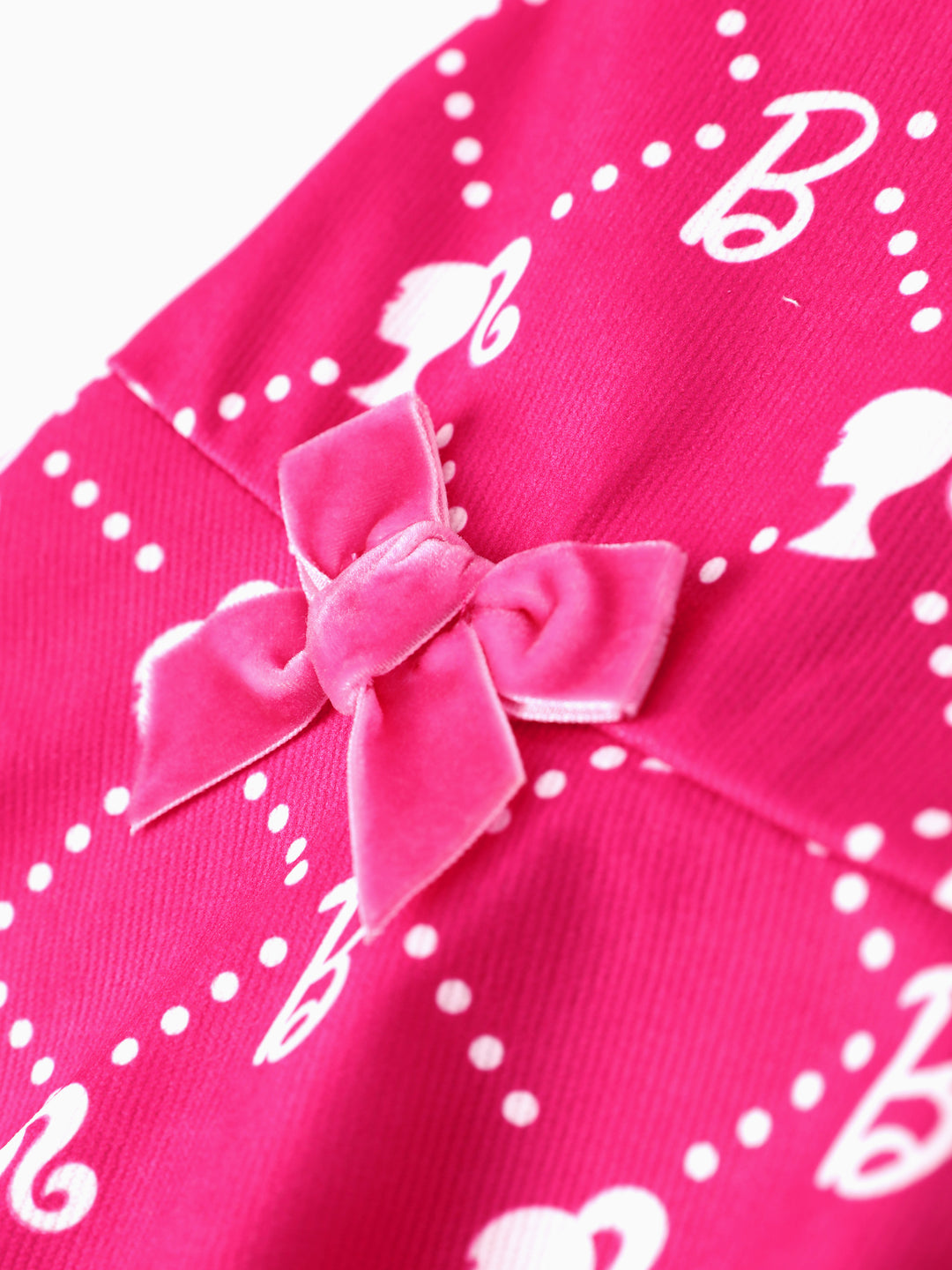 Barbie Pink Top & Skirt Set Hot Pink