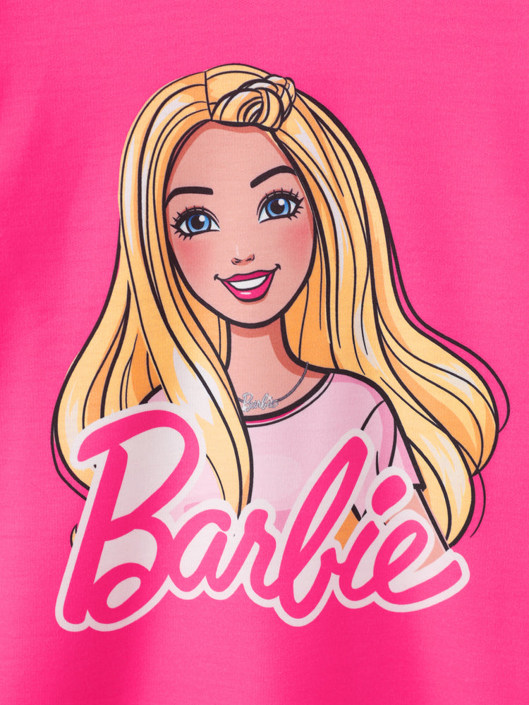 Barbie Pink Top & Skirt Set Hot Pink