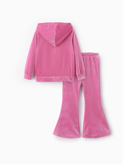 Barbie Dark Pink Sweatshirt & Pants Set Pink