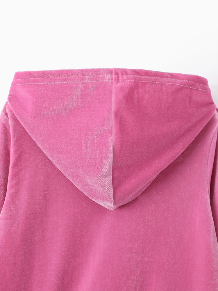 Barbie Dark Pink Sweatshirt & Pants Set Pink