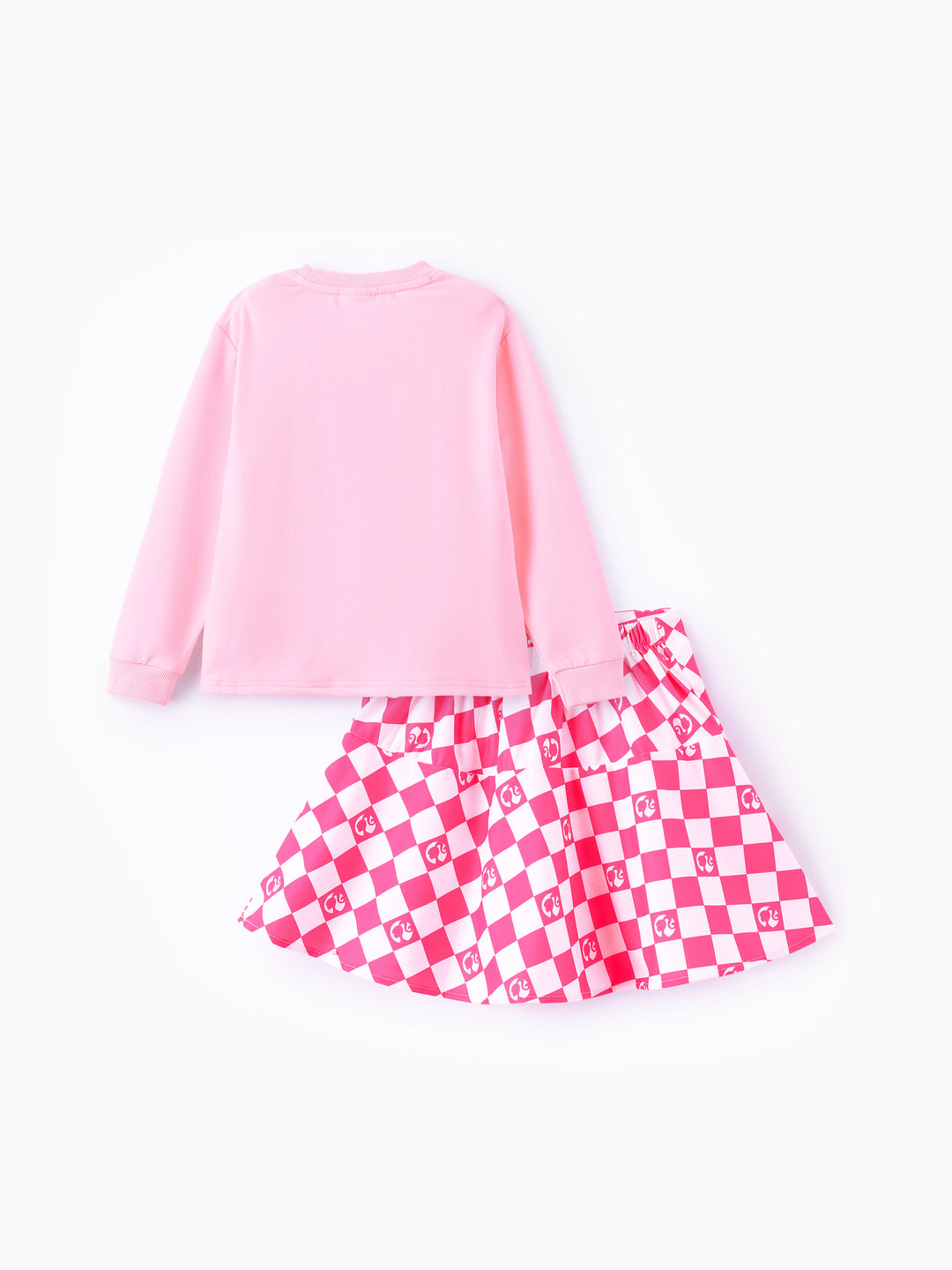 Barbie Pink Top & Skirt Set Pink
