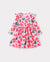 Halloween Toddler Girl Ruffle Sleeve Dress Pink