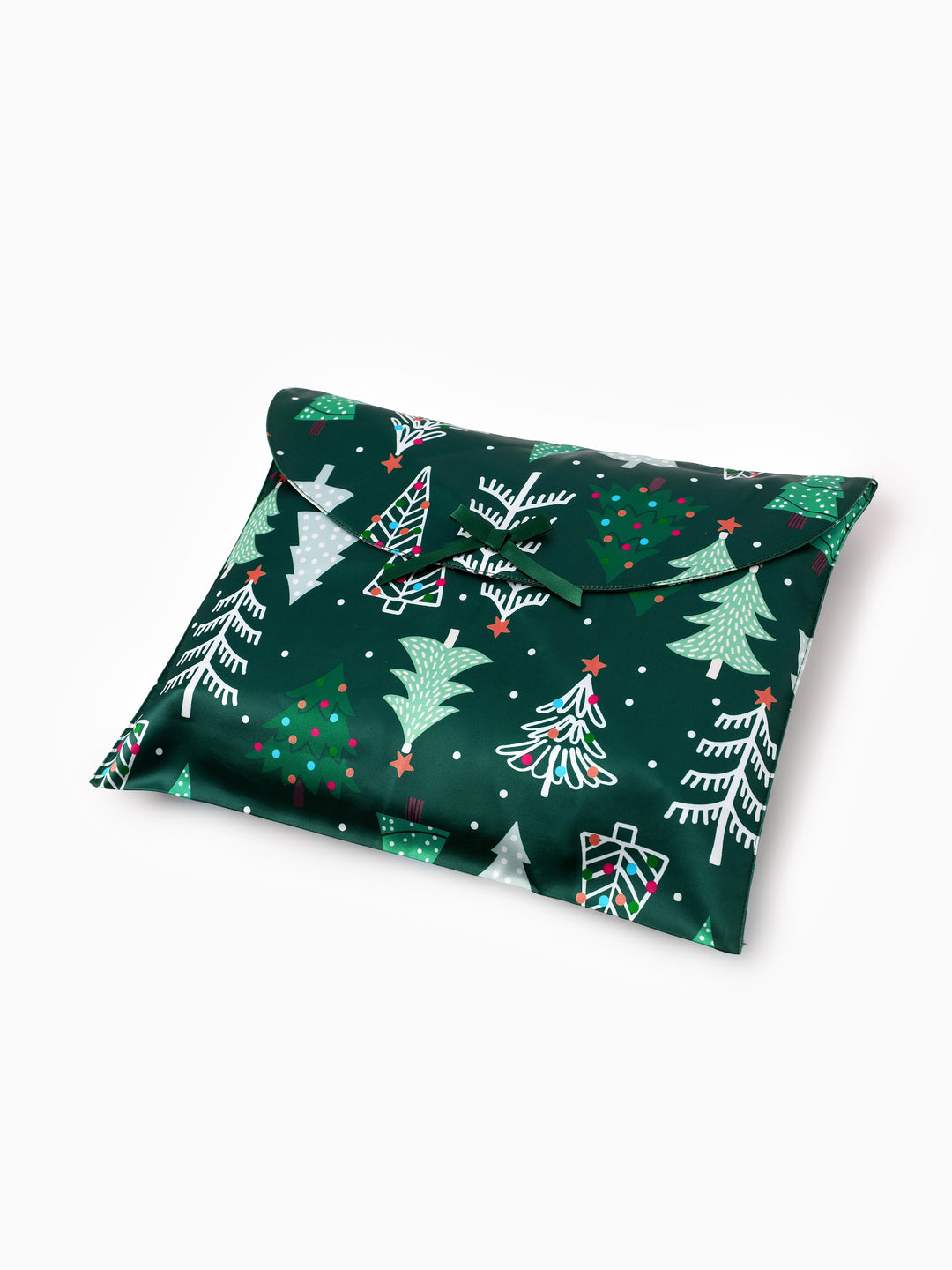 Christmas Gift Bag Green— Pair with Matching Pajamas