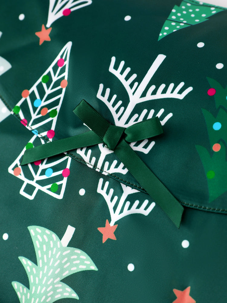 Christmas Gift Bag Green— Pair with Matching Pajamas