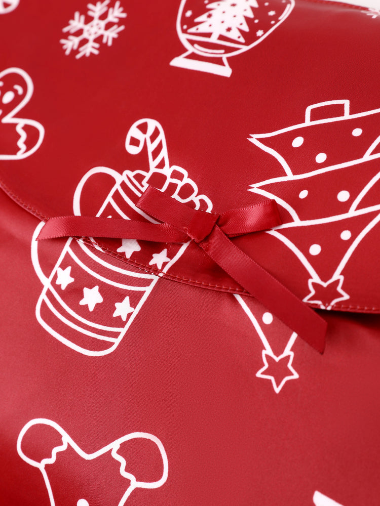 Christmas Gift Bag Red— Pair with Matching Pajamas