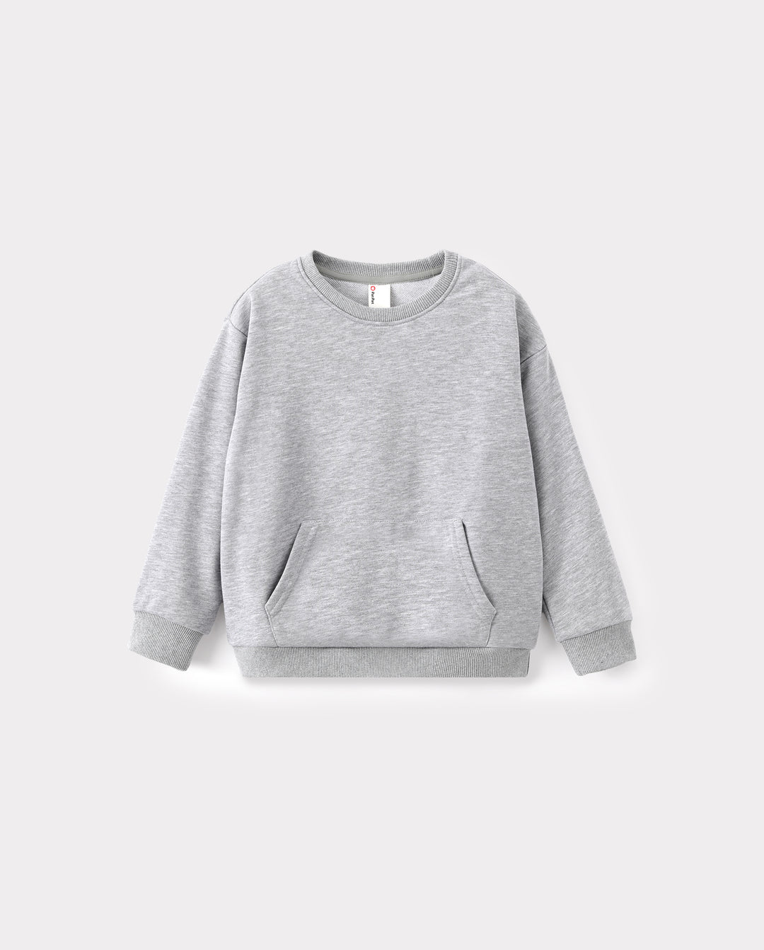 Toddler/Kids Unisex Crewneck Pullover Sweatshirt Grey
