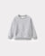 Toddler/Kids Unisex Crewneck Pullover Sweatshirt Grey