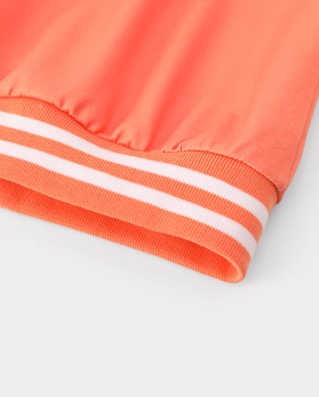 Girl Toddler/Kid Pleated Skirt Jacket Set Orange