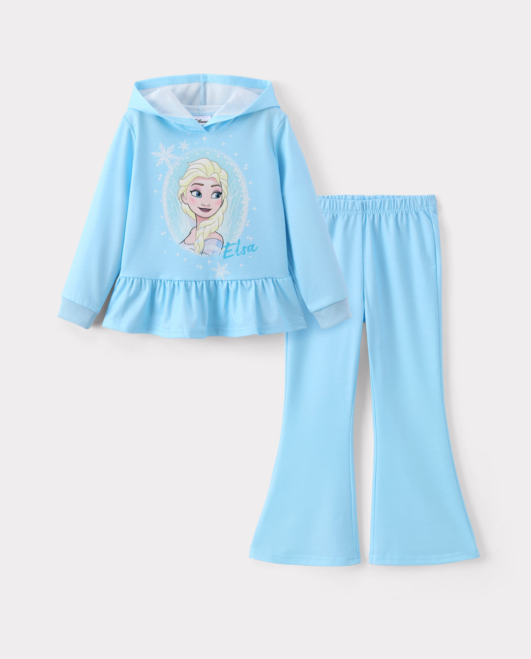 Disney Frozen Girl Toddler/Kid Hooded Sweatshirt Pants Set