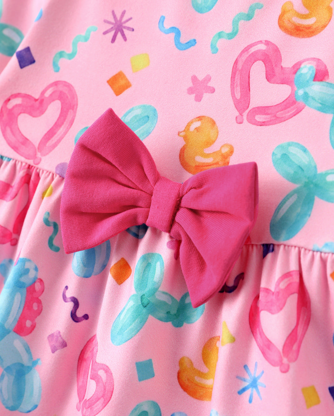 Halloween Baby Girl Bow Dress Leggings Set Pink