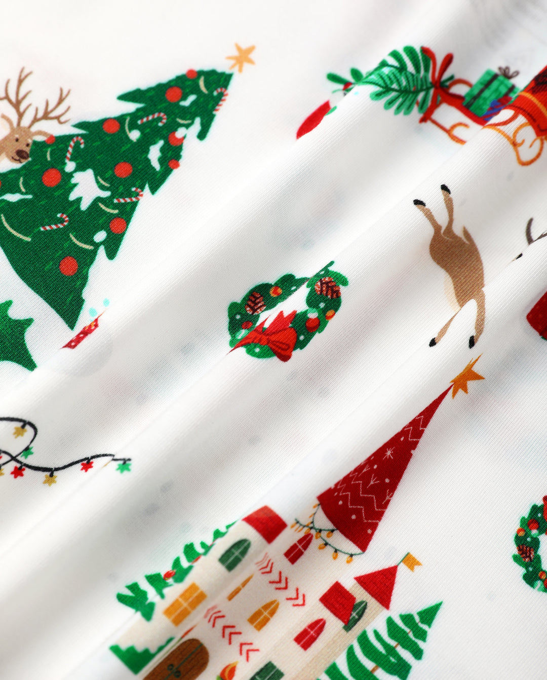 Christmas Tree & Santa Family Matching Pajamas