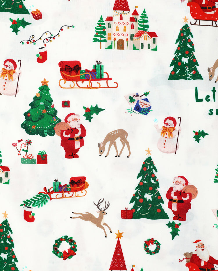 Christmas Tree & Santa Family Matching Pajamas