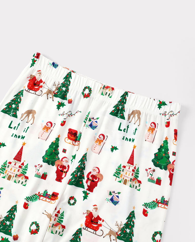 Christmas Tree & Santa Family Matching Pajamas