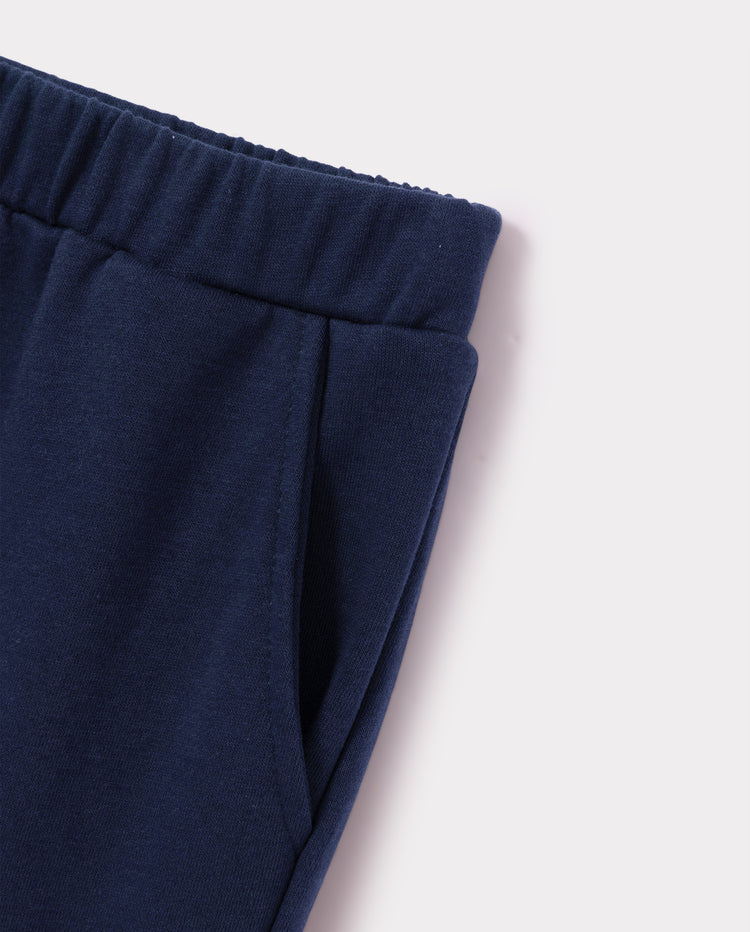 Toddler/Kid Unisex Sweatshirt & Cargo Pants Set Tibetan blue