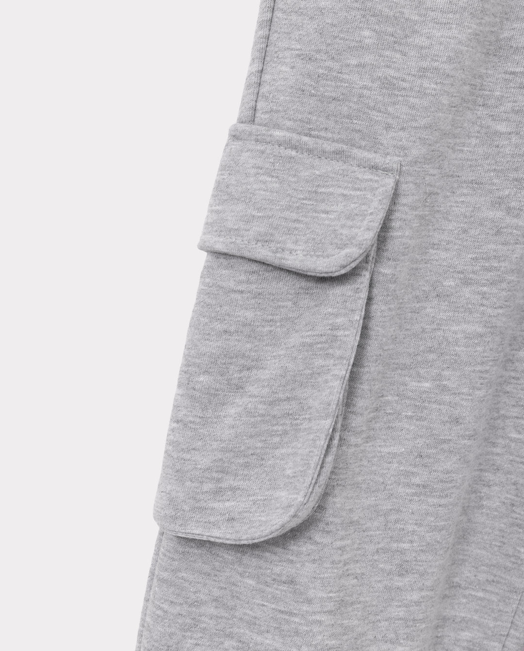 Toddler/Kid Unisex Sweatshirt & Cargo Pants Set Grey