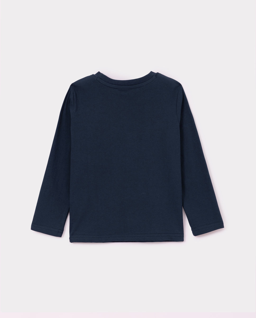 Toddler Unisex Cotton Long Sleeve T Shirt Tibetan blue