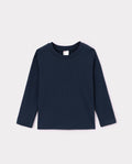 Toddler Unisex Cotton Long Sleeve T Shirt Tibetan blue