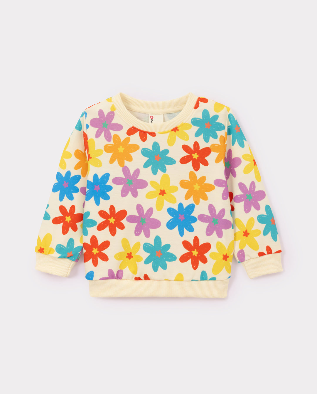 Baby Girl Long Sleeve Top & Pants Set Apricot